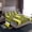 Black Yellow White, variant on Castle Fairy Cheetah Print Twin Sheet Sets,Abstract Zebra Stripes Bedding