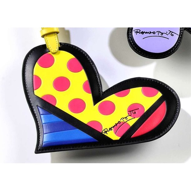 GiftCraft GiftCraft Romero Britto Heart Multicolored Pop