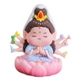 thumbnail image 3 of Figura inmortal china, escultura Feng Shui, linda colección de resina, multiusos Estilo D, 3 of 9