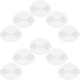 thumbnail image 3 of GOOHOCHY 10 Uds. Soportes para estante de vidrio de 90 grados, soporte decorativo para estante, soporte de esquina, 3 of 7