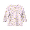 thumbnail image 5 of CCRFTGI Easter 3/4 Sleeve Girls Tops Size 13-14 Funny Bunny Rabbit Easter Egg Print T shirts for kids Girls Fashion for kids Round Neck Shirts Soft Fall Winter Outfit Light Purple 3-4 Years, 5 of 5
