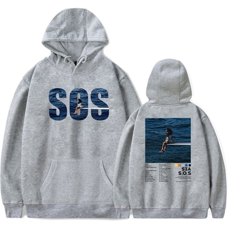 SZA Hoodie SOS Logo Pullover Fashion Sweatshirt