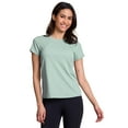 thumbnail image 2 of RBX Active Women's Short Sleeve Buttery Soft Mesh Back Workout T-Shirt, 2 of 5