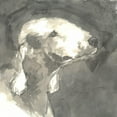 thumbnail image 3 of A Very Modern Dog 20x20 Black Modern Framed Museum Art Print Titled - Sepia Modern Dog I, 3 of 5
