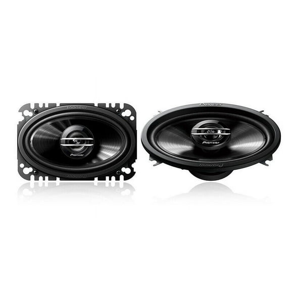 Pioneer TS-G4620S 4x6" 2-way, 200w Max Power Car Audio Speakers -Pair Bundle