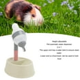thumbnail image 3 of Pet Standing Water Dispenser, Adjustable Height Automatically Feeding Water Machine For Puppy Cats Hamster Gerbils Mice Degus, 3 of 8