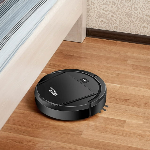 Robot Vacuum Cleaner,Sweeping Robot, Slim Quiet,Cleans Hard Floors To Medium-Pile Carpets,Integral Multiple Cleaning Modes Vacuum