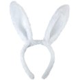 thumbnail image 4 of Bunny Rabbit Costume Set,Ears Headband Bow Ties Tail Set,Halloween Costume Assesories, White, 4 of 6
