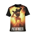 thumbnail image 3 of Apex Legends Pathfinder Shirts Men's Short Sleeve Printed T-Shirt Graphic Comfortable Tee Tops Summer Blouse S, 3 of 5