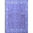 thumbnail image 1 of Ahgly Company Machine Washable Indoor Rectangle Persian Blue Traditional Area Rugs, 6' x 9', 1 of 4