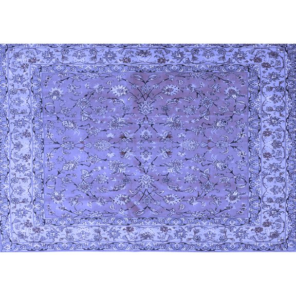Ahgly Company Indoor Rectangle Persian Blue Traditional Area Rugs, 2' x 5'