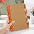 thumbnail image 5 of Small Sketchbook Spiral Blank Notebook Wirebound Memo Pad Unlined Journal, Blank Journal Plain Notebook Small Sketch Pad Soft Cover Spiral Notebook for Drawing Composition Notebook Office Supplies, 5 of 8