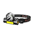 thumbnail image 1 of Lampe Frontale à DEL Rechargeable avec Chargement USB, 3 Modes d'Éclairage, Serre-Tête Ajustable pour le Camping, la Randonnée et la Course en Plein Air, 1 of 6