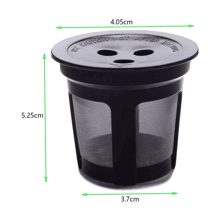  Coffee Filter Compatible for Ninja Dual Brew Pro Coffee Maker,  2 Pack Reusable K Cup Pod Coffee Filters and 1 Pack Stainless Steel Coffee  Filter Compatible with Ninja Coffee Maker CFP301&CFP201