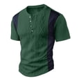 thumbnail image 3 of ’s Summer Knit Patchwork Short Sleeve T Shirt For Everyday Comfort And Style, 3 of 4
