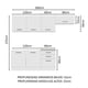 thumbnail image 3 of Mueble de Cocina Integral 260cm Agata Madesa 02, 3 of 10