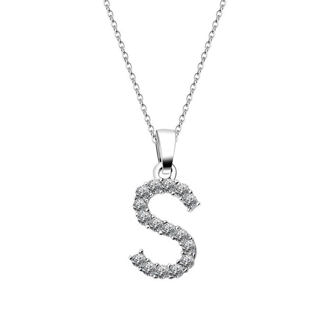 Moda mujer regalo 26 letra inglesa nombre cadena colgante collares joyería Wmkox8yi sjalhkljlk5609