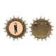 thumbnail image 1 of Empresario M. Pin de gancho de metal vintage con forma de sol Unbranded  M, 1 of 3