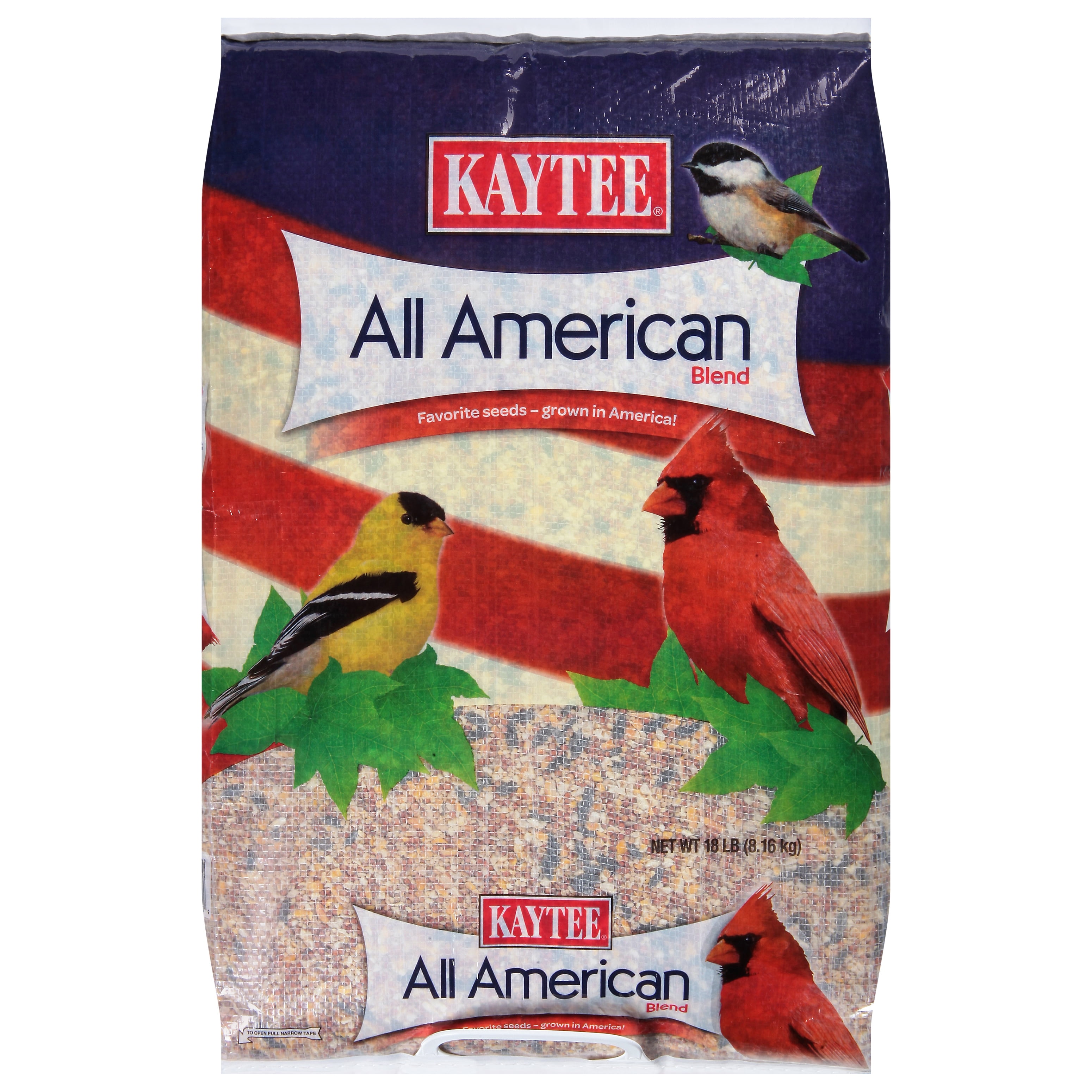 100514174 Wild Bird Food, All-American Blend, 18-Lbs. - Quantity 1