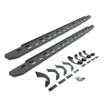 Go Rhino 69643580SPC RB30 Slim Line Running Boards with Bracket Kit - Double Cab Only For Toyota 22-24 Tundra (Extended Cab Pickup)