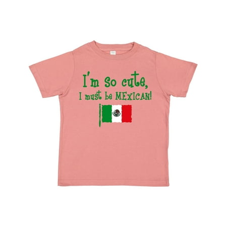 

Inktastic So Cute Mexican Gift Toddler Boy or Toddler Girl T-Shirt