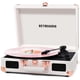thumbnail image 1 of Tocadiscos de vinilo RetroAudio Bluetooth de 3 velocidades White Rose, 1 of 7