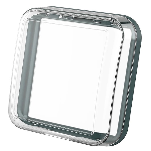 CSChome Switch Cover Wall Switch Cover Box Self-Adhesive Waterproof Clear Wall Light Socket Doorbell Cover Guard Bathroom Accessories