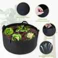 thumbnail image 5 of Seedling Bag Flower Pot Planting Bag Garden Vegetable Garden Cultivation Bag Round Non-Woven Indoor Outdoor Planting Bag, 5 of 6
