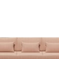 thumbnail image 2 of Acme Rajni Patio-Cushion for Wedge, Pink Fabric & Black Finish, 2 of 7