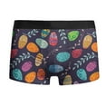 Mens Easter Underwear Breathable Trend Novel Digital 3D Printed Boxers