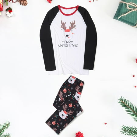 

Toddler Baby Boys Girls Holiday Fashion Cute Lattice Elk Print Romper Family Parent-child Wear Baby