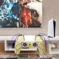 thumbnail image 4 of Replacement Shell for PS5, DIY Replacement Controller Housing Shell Case Set Front and Back Cover for Playstation 5 Dualsense Controllers (Gold)(Golden), 4 of 7