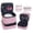 Pink, variant on Nail Polish Organizer Case, Expandable Nail Tech Storage Bag Holds 30 Bottles, Portable Manicure Tool Bag for Travel & Home Use,Purple