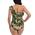 thumbnail image 5 of Honeii Camouflag for women's one-piece swimsuit featuring a chic one-shoulder design experience elegance and style in the water-X-Large, 5 of 6
