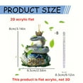 Valentine'S Day Hangs Crown Earth Decoration 2D Acrylic Crown