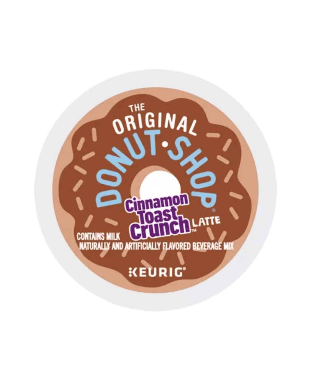 The Original Donut Shop Coffee Cinnamon Toast Crunch Latte K Cup Pods, 40 K Cups Total, Medium Roast