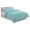 Blue, variant on Paris Hilton Hearts 3 Piece Comforter Set with 2 Shams, King, Pink Microfiber