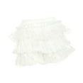 thumbnail image 4 of yuksok Layered Underskirt Shorts Petticoat Accessories Lightweight with Lace Edging White, 4 of 9