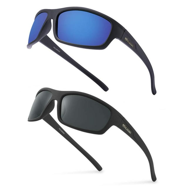Gafas Deportivas POLARKING 2 PACK Polarizadas UV400 para Hombre