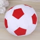 thumbnail image 5 of FELTECHELECTR Juguetes de fútbol multifuncionales, peluche de fútbol, cojín rojo con forma de balón de fútbol, 5 of 6