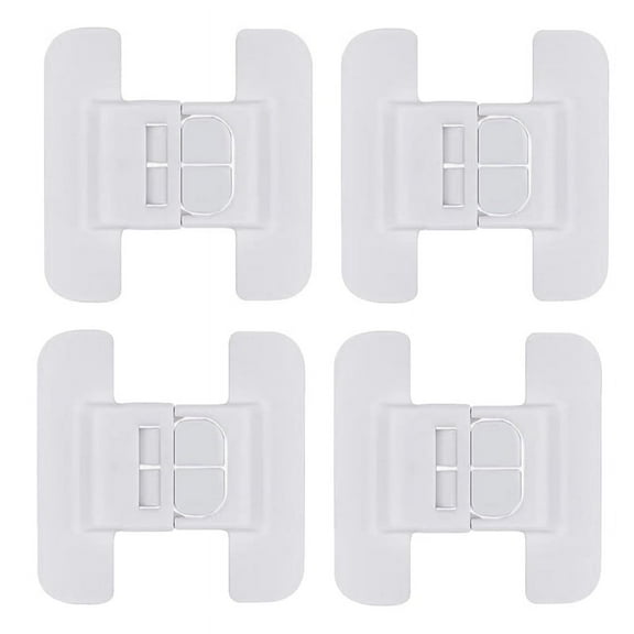 Fridge Lock, Refrigerator Lock for Kids, Cabinet Locks Babies, Child Drawer Locks, Freezer Door Proof 4Pcs