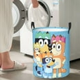 thumbnail image 5 of Johaoi Bluey Pattern Round Large Laundry Basket -Storage Basket - Toy Storage Basket, Perfect as Hamper, Kids Room Storage, and Toy Containment-, 5 of 6