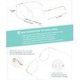 thumbnail image 2 of Gafas de bloqueo de luz azul Gaoye Fashion Cat Eye para mujer/hombre, 2 of 5