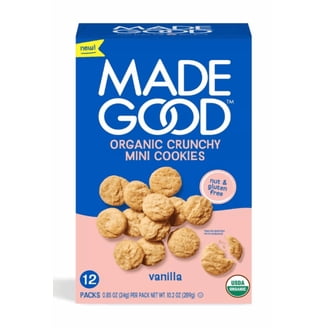 MadeGood, Soft Baked Mini Cookies, 32pk, Organic Non-GMO Gluten