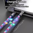 thumbnail image 2 of Tapecomedy/Otherwisie/Familiarn C to C 240w Charging Cable with Wearable Bracelet Design, 5A Fast Charging USB-C Cable, Phone Crossbody&Wrist Strap Lanyard for Laptop, Tablet, Phone, 2 of 7
