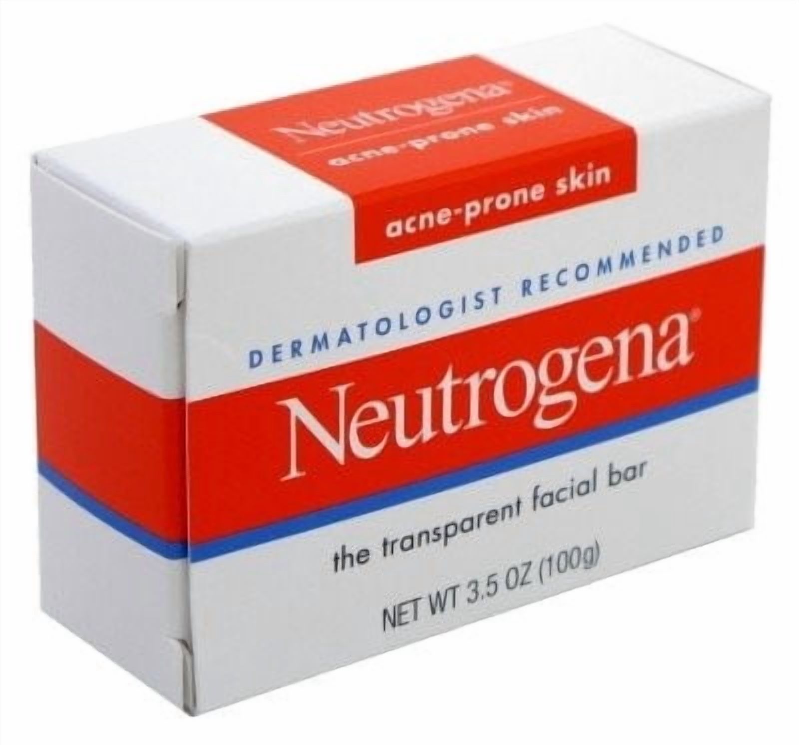 Acne-Prone Skin Formula Transparent Facial Bar 3.5 oz (Pack of 3)