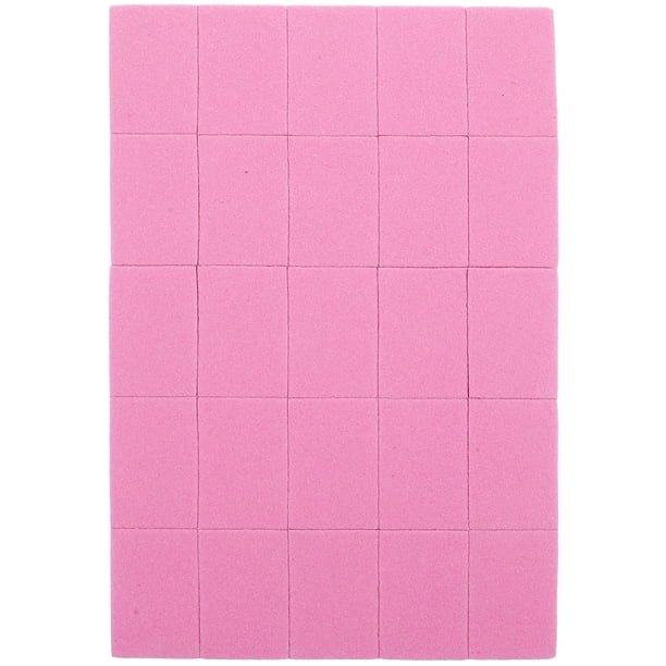 BRIGHTFUFU 50 piezas de bloque pulidor de uñas, esponja pulidora de uñas, bloque pulidor de uñas, herramientas de manicura