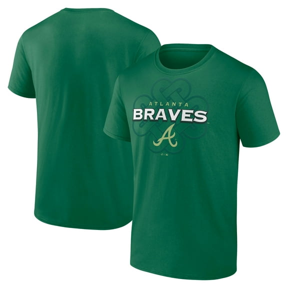 Men's Profile  Kelly Green Atlanta Braves Big & Tall Celtic T-Shirt