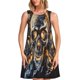 thumbnail image 1 of Balery Fiery Skull Trio Vestidos de verano para mujer con estampado: vestido holgado sin mangas, vestido playero informal y cómodo para días calurosos., 1 of 7