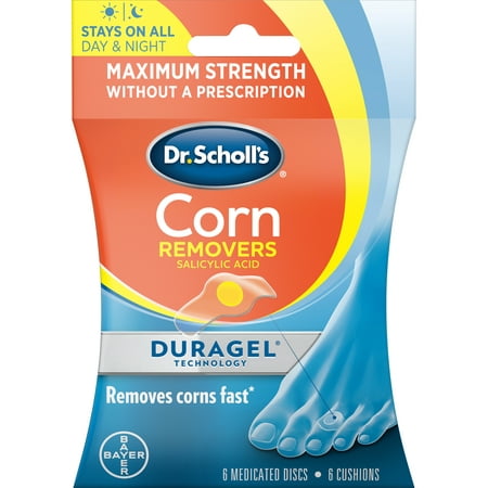 Dr. Scholl's CORN Removers with Duragel Technology, 6ct (One (Best Treatment For Corn On Foot)